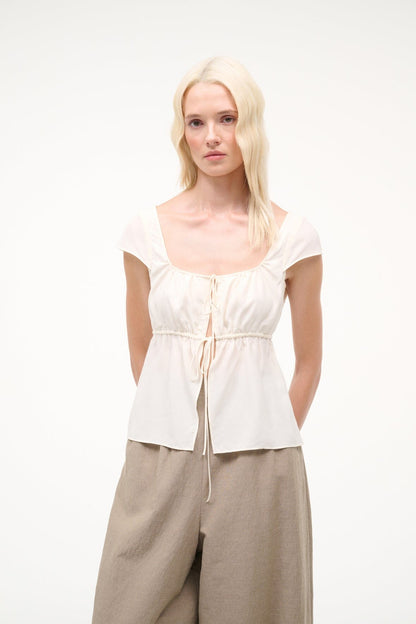 Pomona Top Ivory | STAUD Value