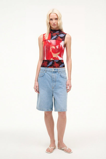 Ruby Top Red Zone Multi | STAUD Classic