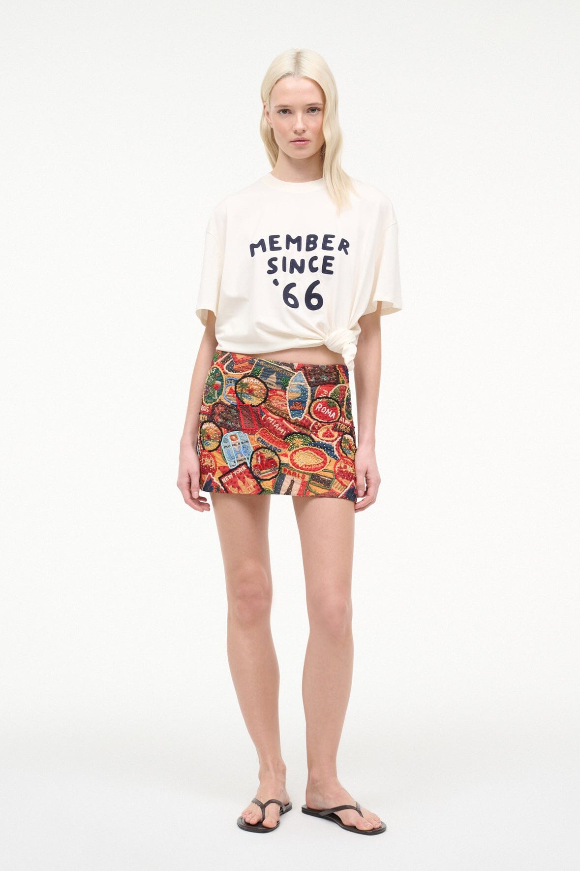 Supernova Skirt Destination | STAUD Best Seller