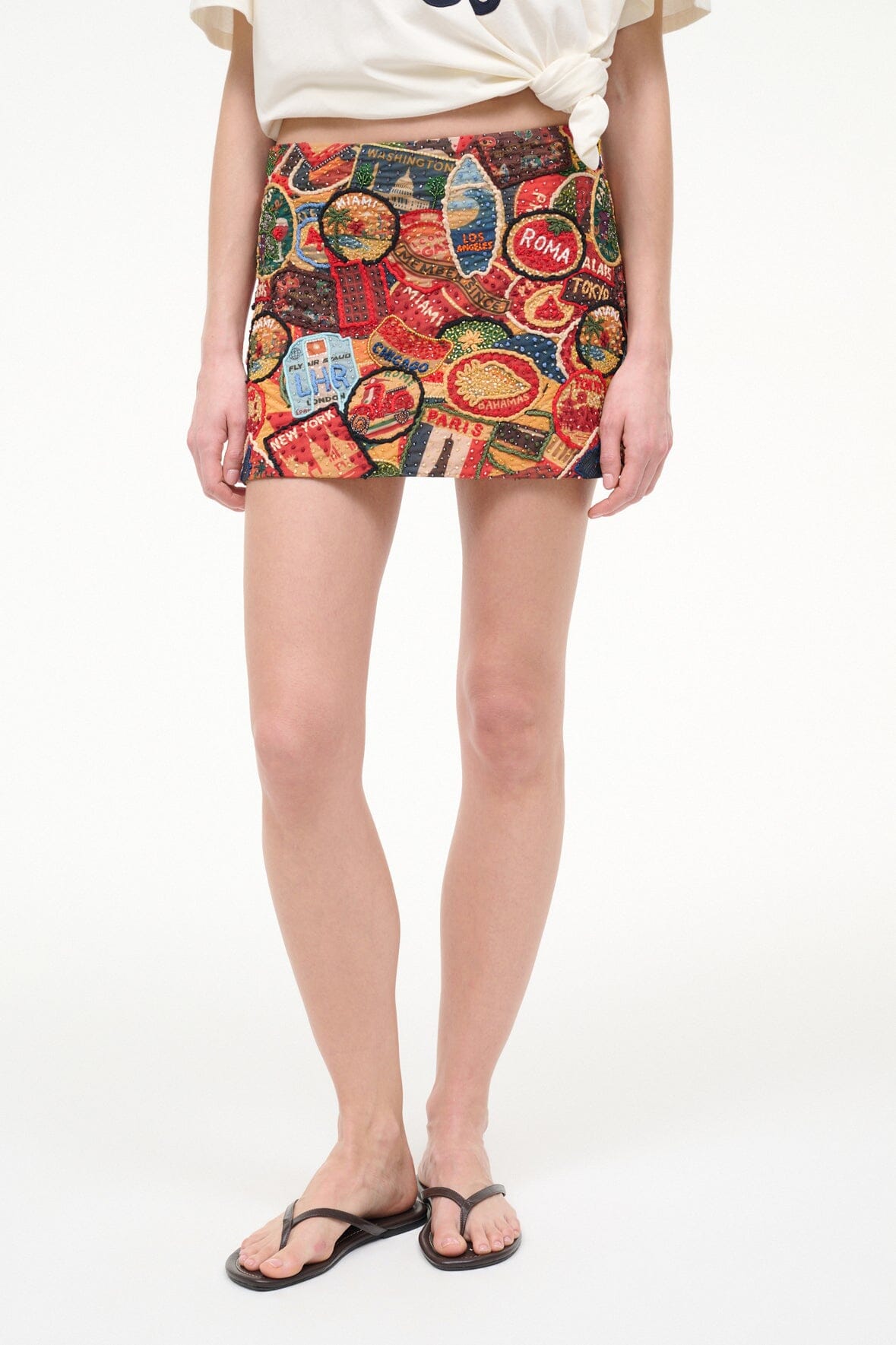 Supernova Skirt Destination | STAUD Best Seller