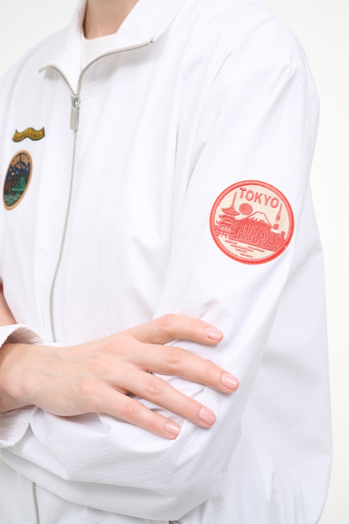 Arrival Jacket White | STAUD Best Price