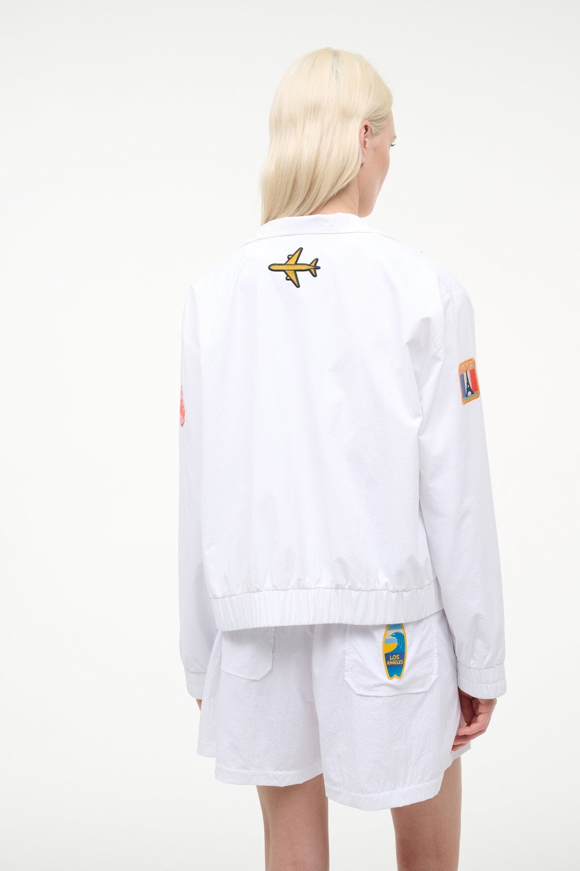 Arrival Jacket White | STAUD Best Price