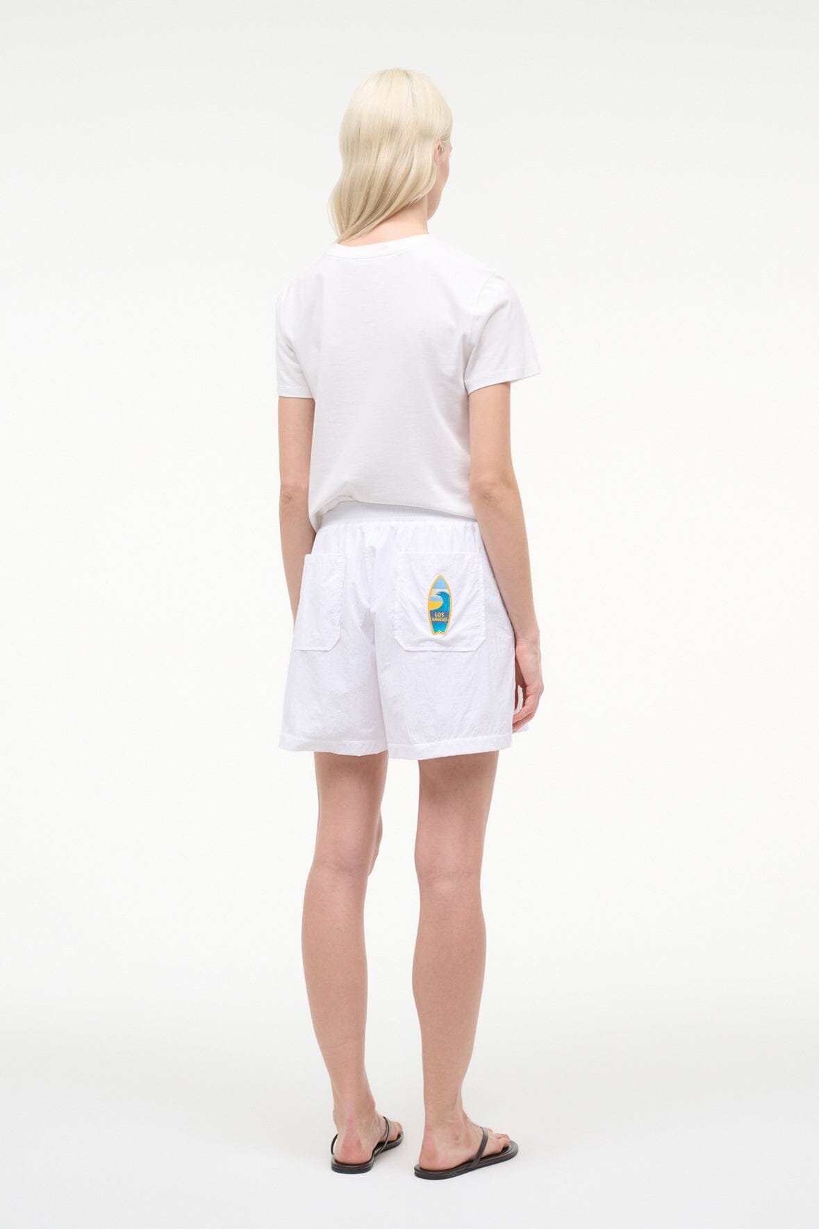 Arrival Short White | STAUD Best Seller