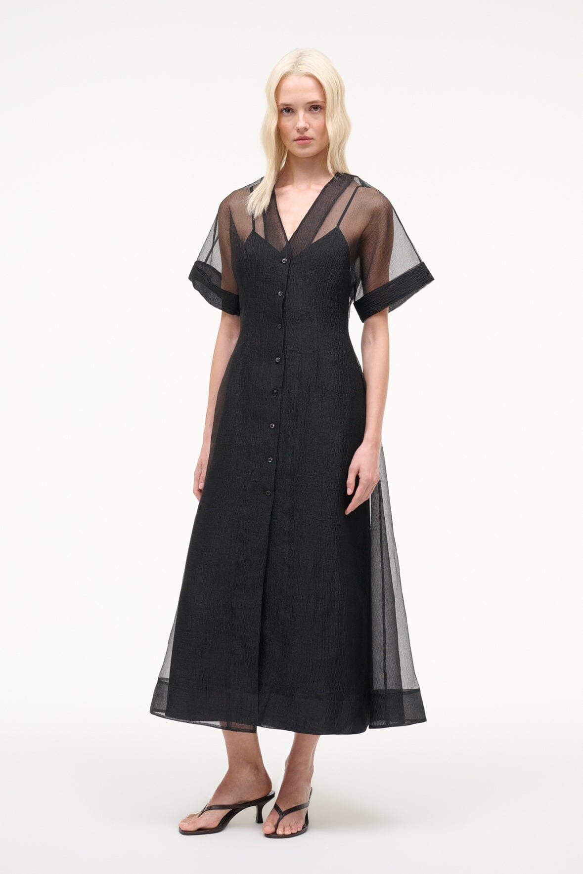 Elle Dress Black | STAUD Recommended