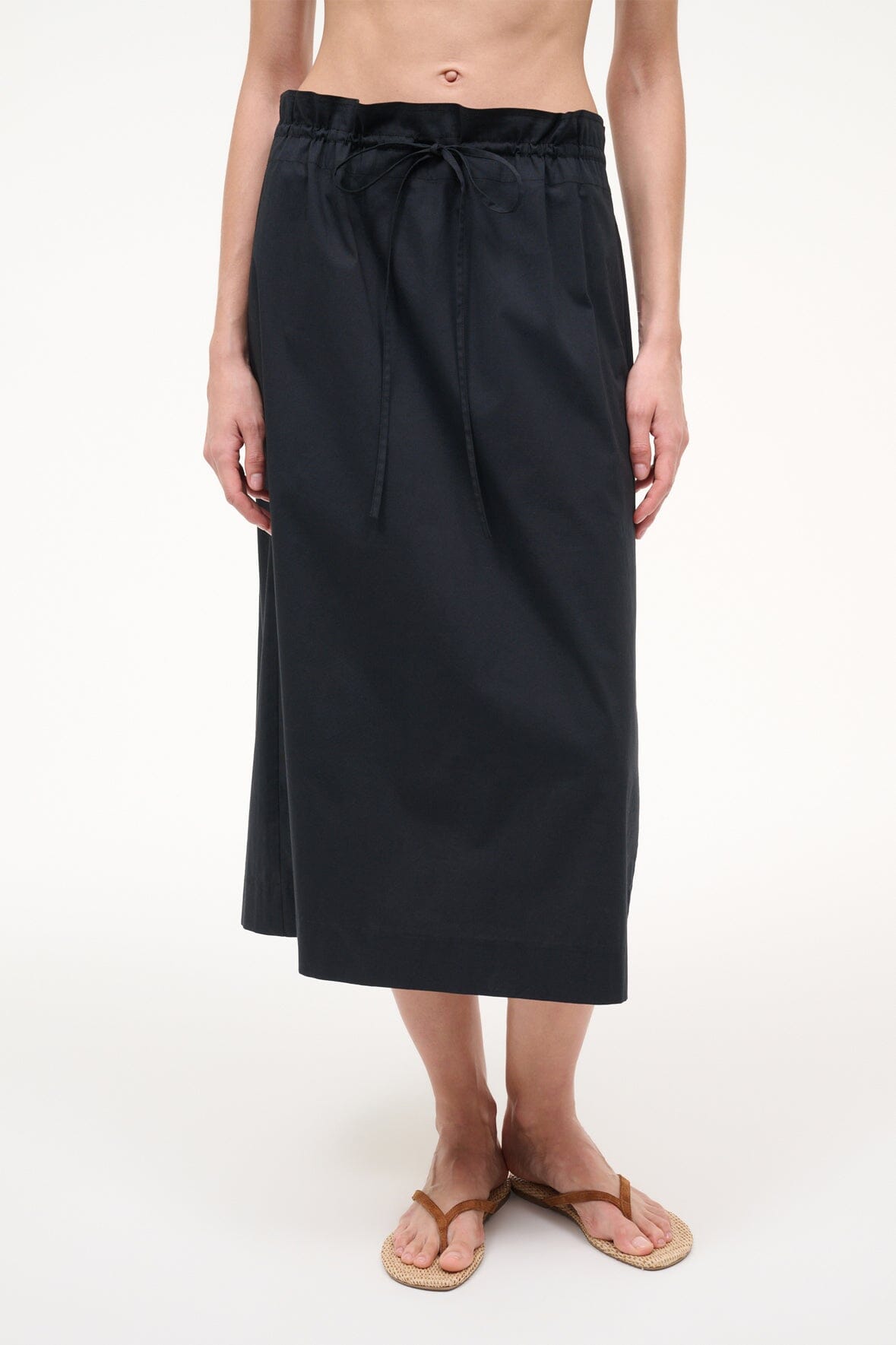 Shore Skirt Black | STAUD Exclusive