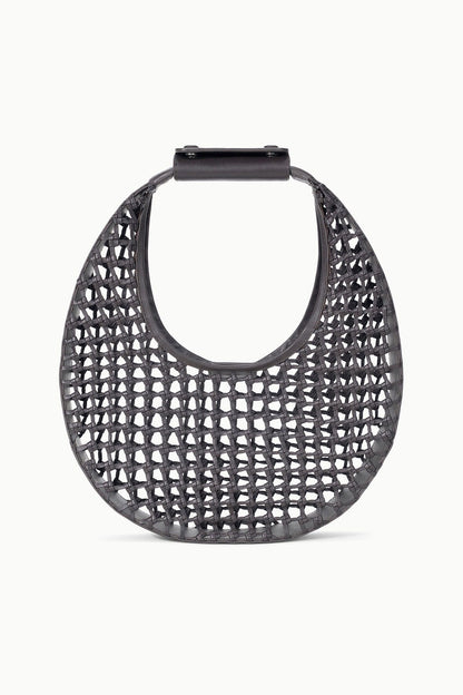 Moon Hand-Knotted Tote Bag Espresso | STAUD Trending