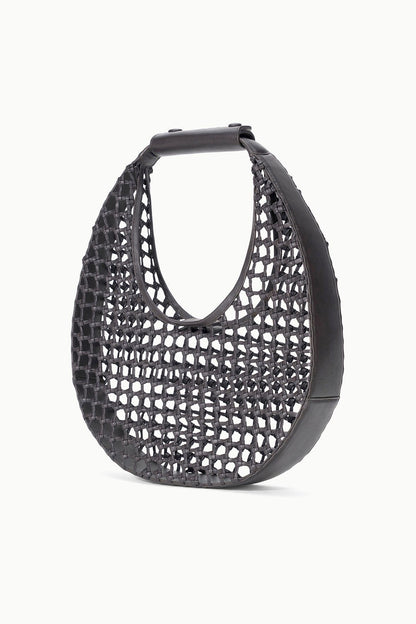 Moon Hand-Knotted Tote Bag Espresso | STAUD Trending