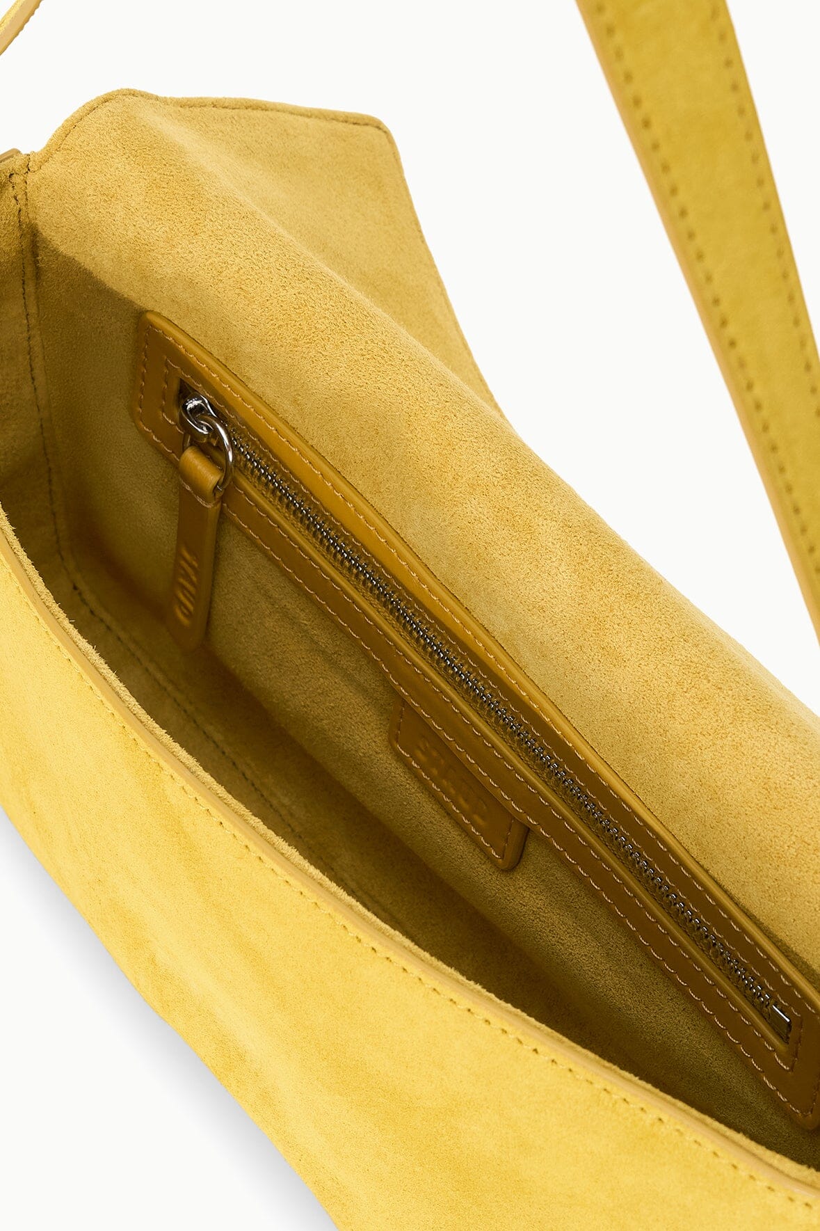 Harlow Bag Goldenrod Suede | STAUD Discount