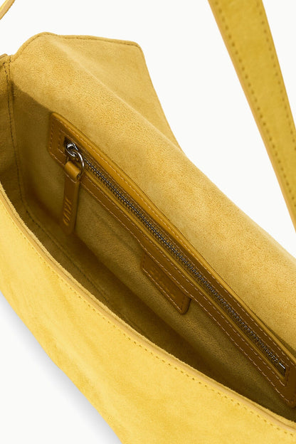 Harlow Bag Goldenrod Suede | STAUD Discount