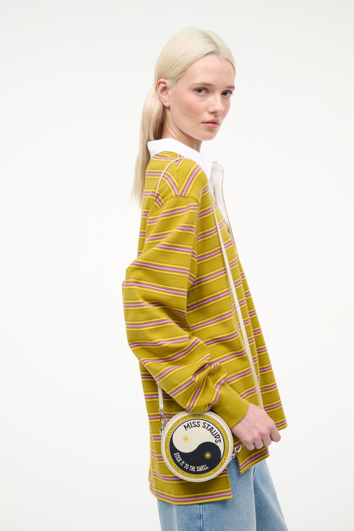 Good Vibes Mini Bag: Surf Wax Print - Staud | STAUD Latest