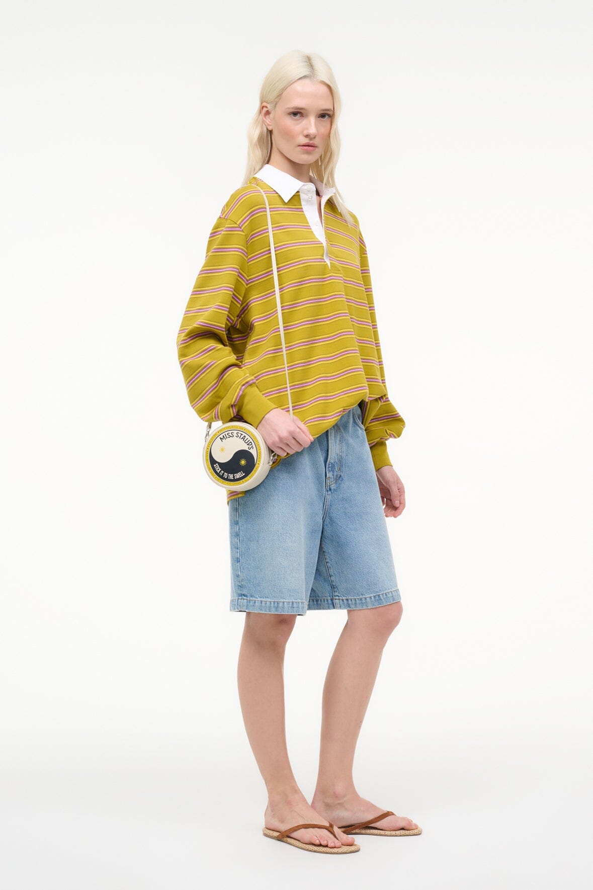 Good Vibes Mini Bag: Surf Wax Print - Staud | STAUD Latest