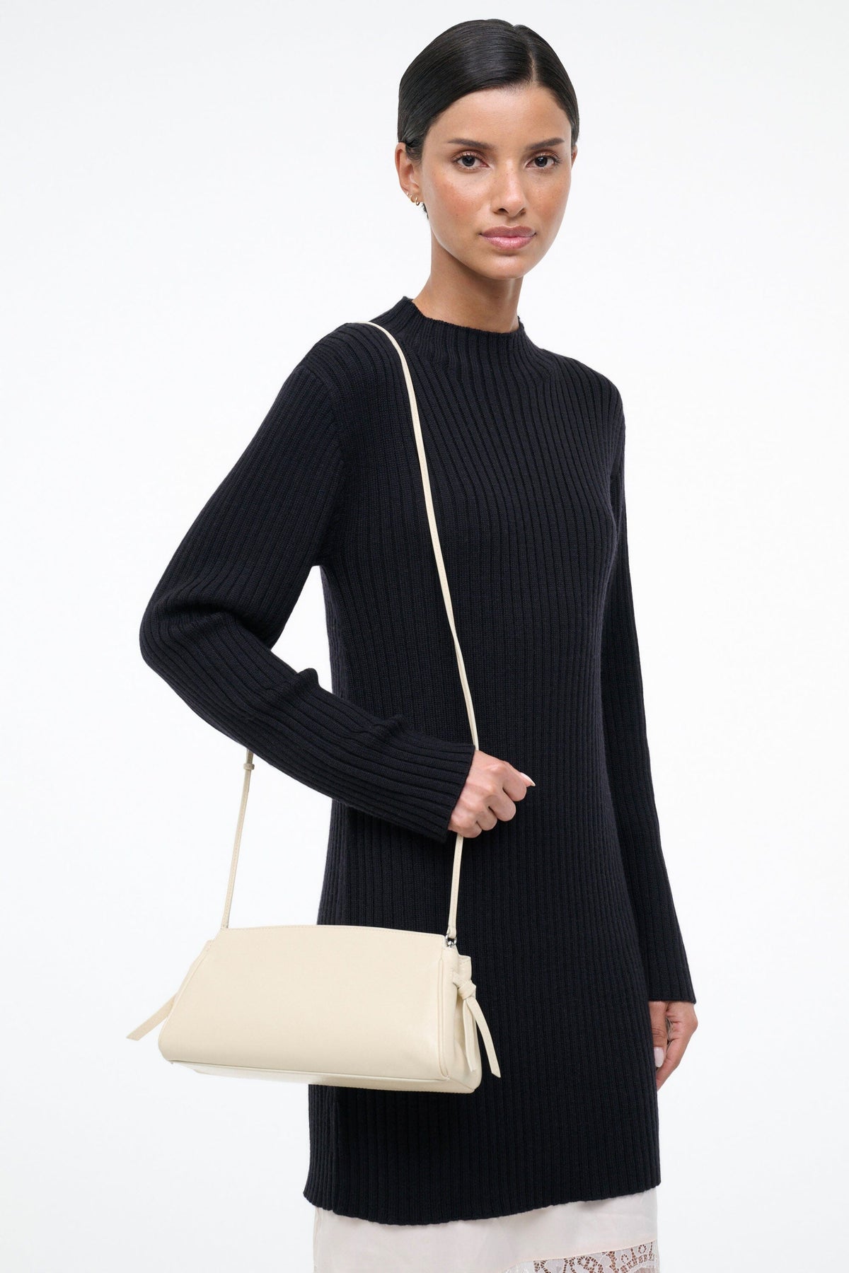 Maude Convertible Clutch Cream | STAUD Discount