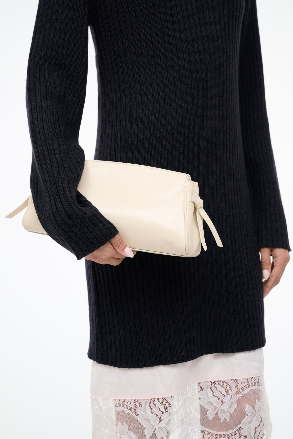 Maude Convertible Clutch Cream | STAUD Discount