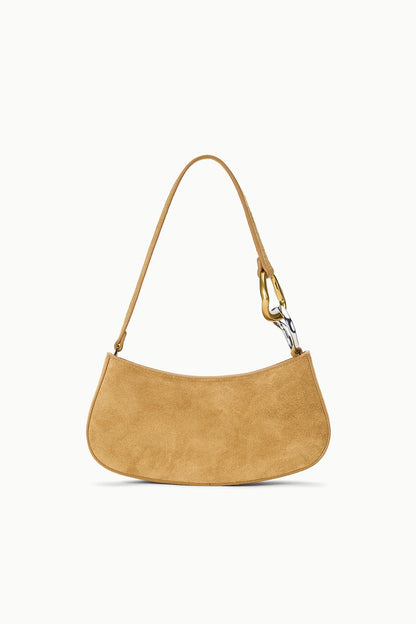 Ollie Bag Hazel Suede Mini Shoulder Bag - Staud | STAUD Top Pick