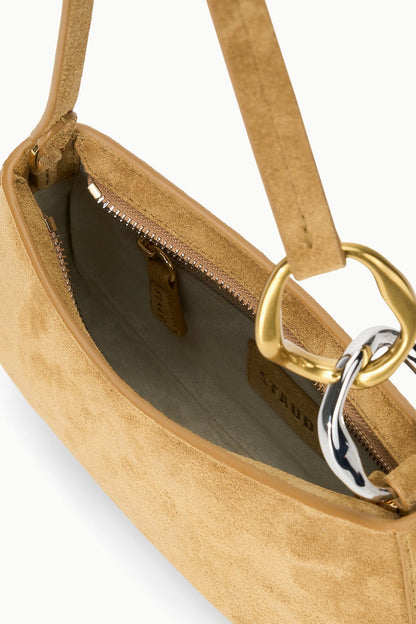 Ollie Bag Hazel Suede Mini Shoulder Bag - Staud | STAUD Top Pick