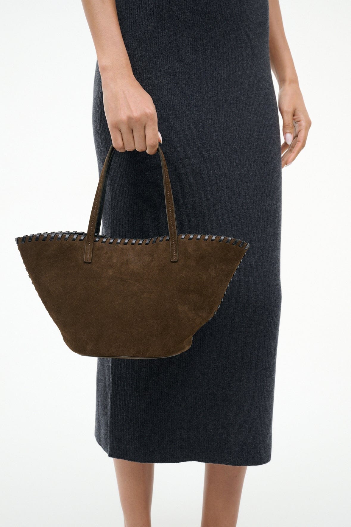 Caro Bucket Bag Truffle | STAUD Latest