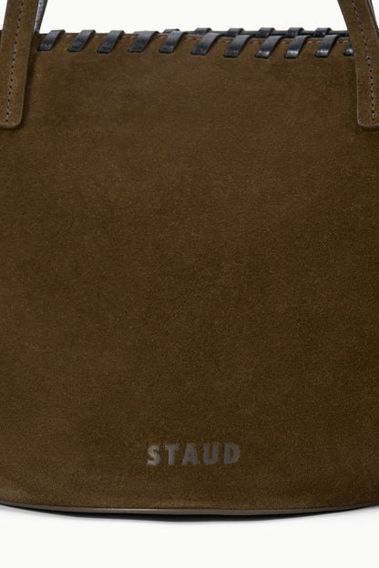Caro Bucket Bag Truffle | STAUD Latest