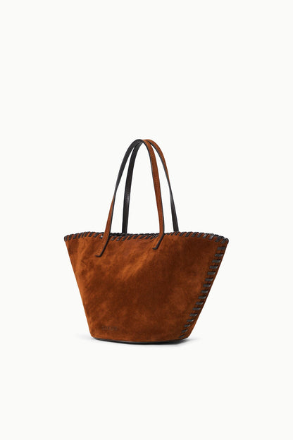 Caro Bucket Bag Tabac Suede Espresso | STAUD Special Offer