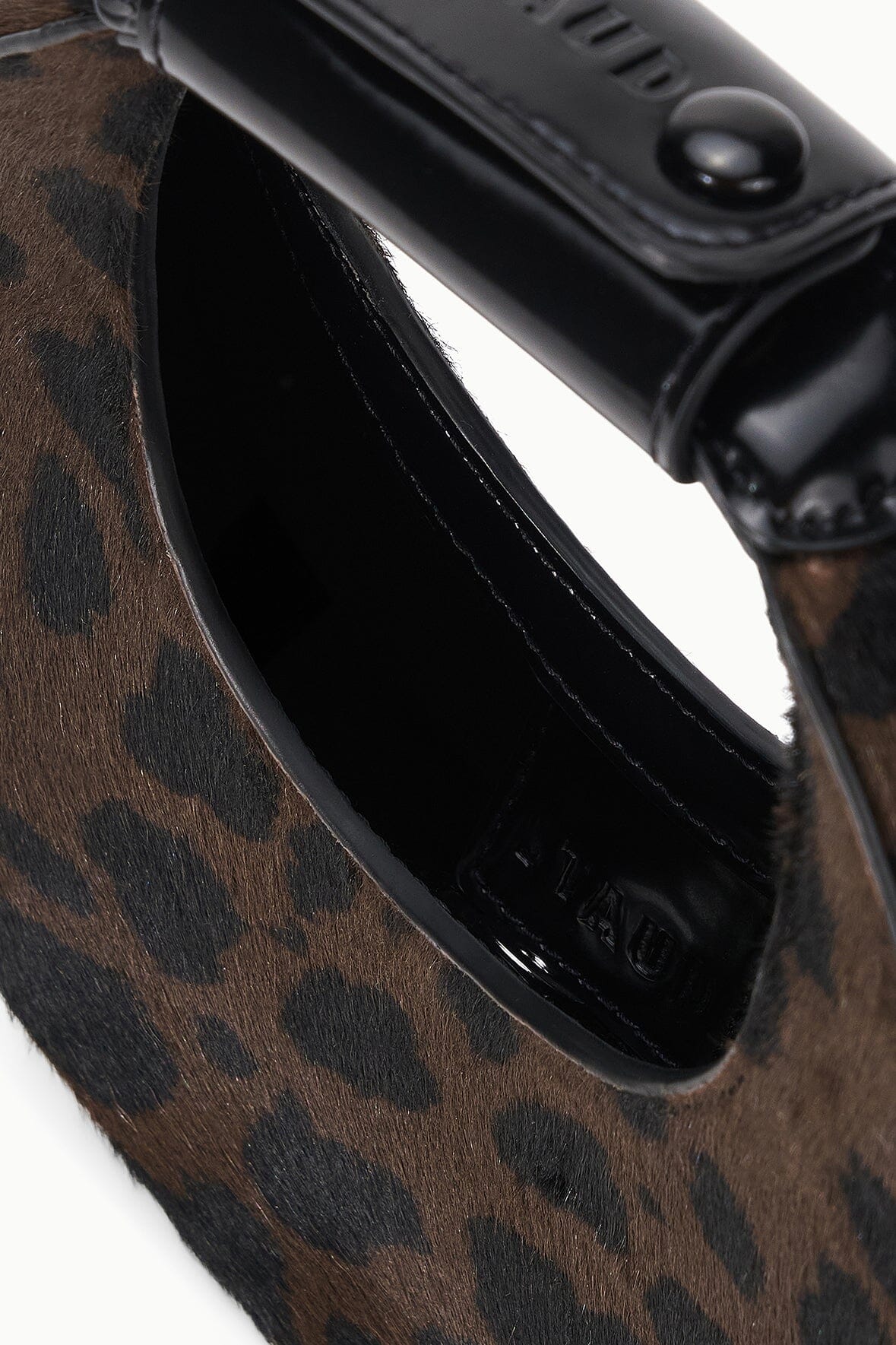 Goodnight Moon Bag Leopard | STAUD Premium