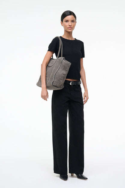Maude Tote Bag Storm | STAUD Value