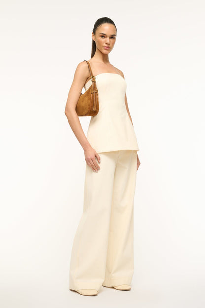 Pine Shoulder Bag Tan | STAUD Premium