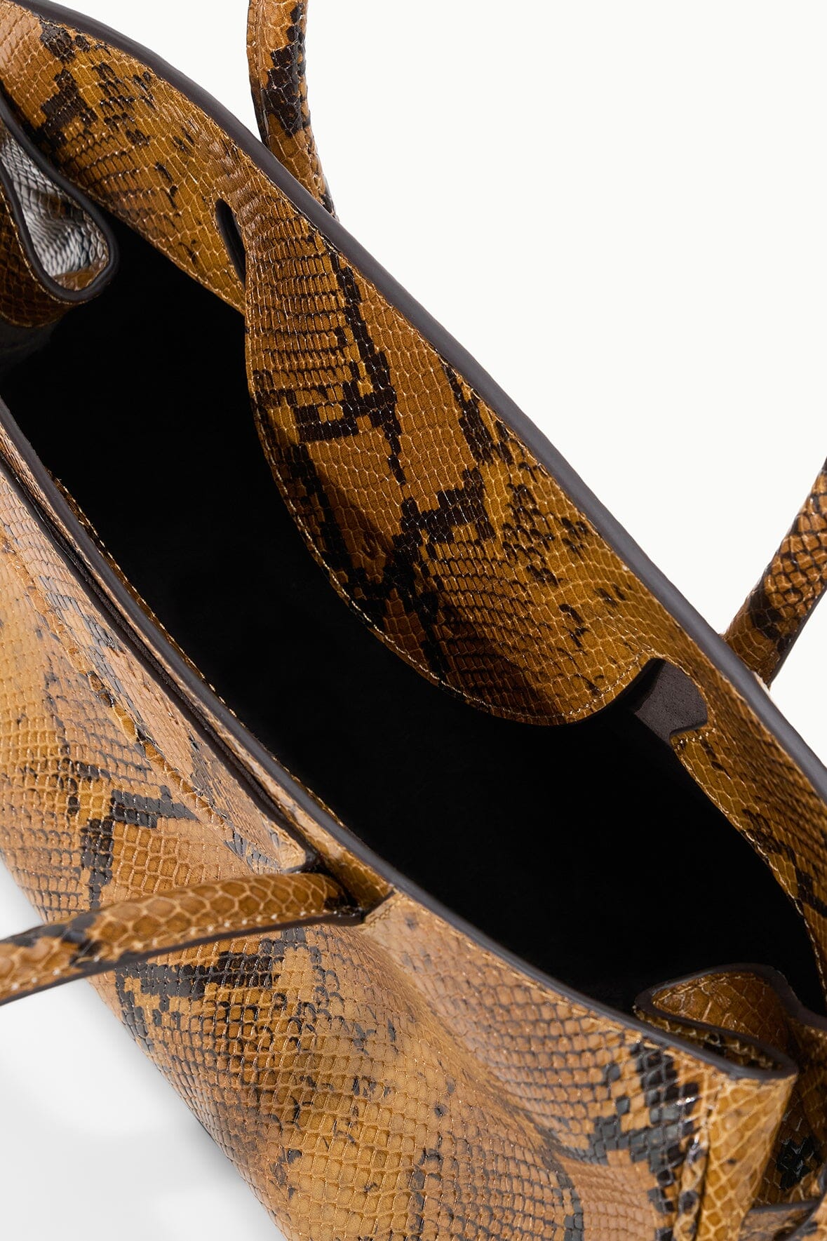 Maude Shoulder Bag Snake | STAUD Best Seller