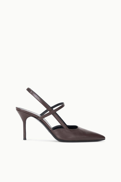 Sebastian High Heel Slingback Espresso | STAUD Deals