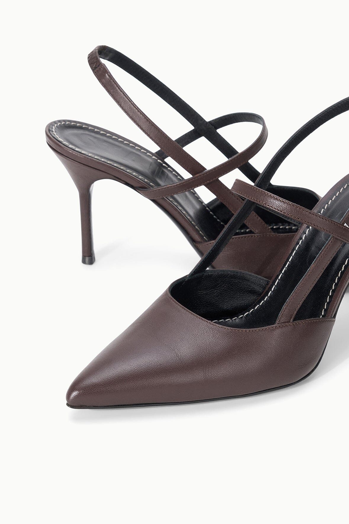 Sebastian High Heel Slingback Espresso | STAUD Deals