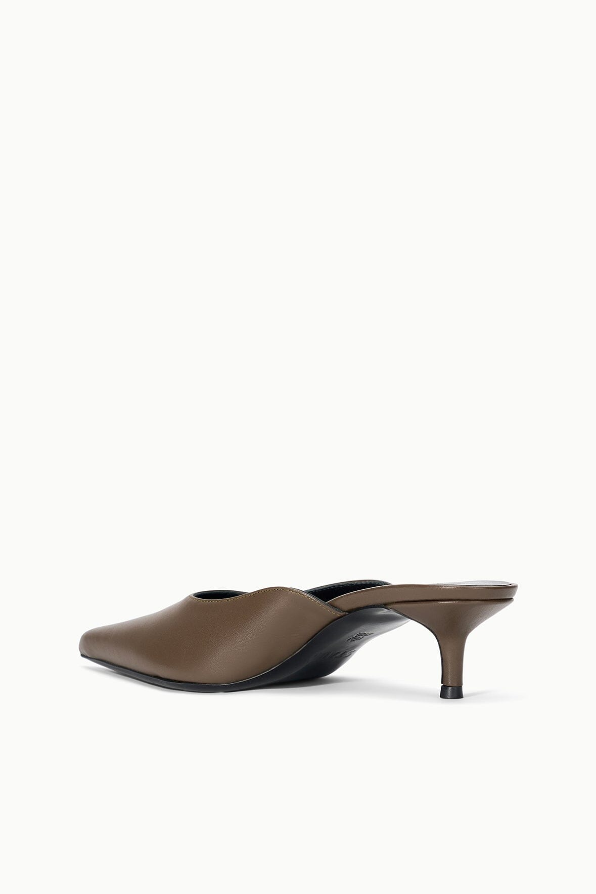 Sebastian Kitten Heel Mule Truffle | STAUD Hot Sale