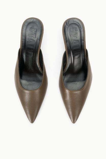 Sebastian Kitten Heel Mule Truffle | STAUD Hot Sale