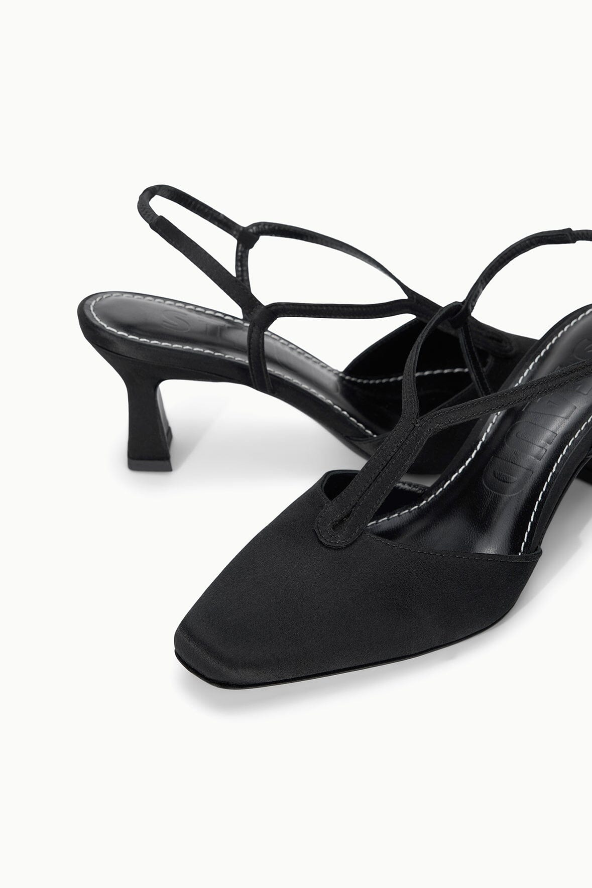 Monroe Heel Black | STAUD Signature