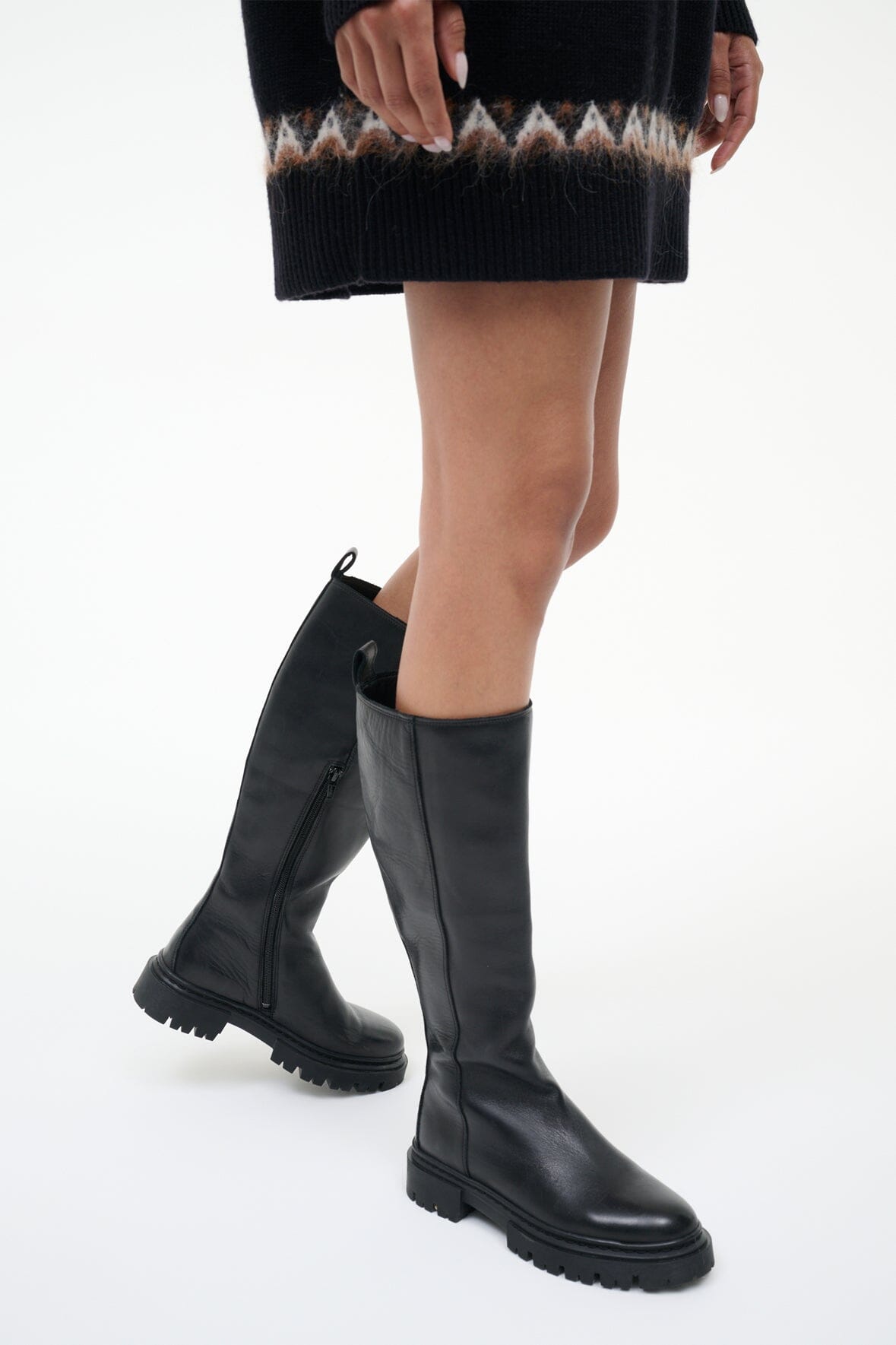 Henry Knee Boot Black | STAUD Latest