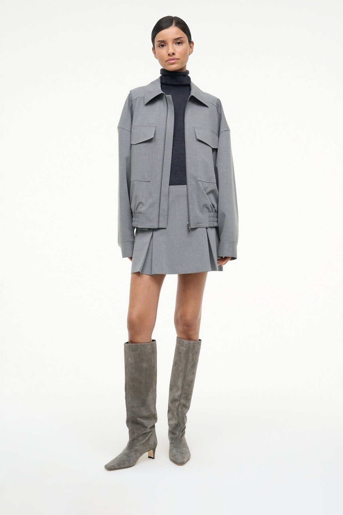 Wally Boot Storm Suede | STAUD Popular