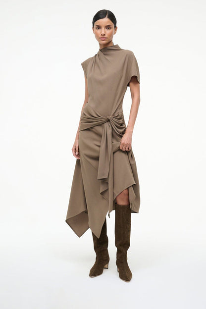 Wally Boot Truffle Suede | STAUD Latest