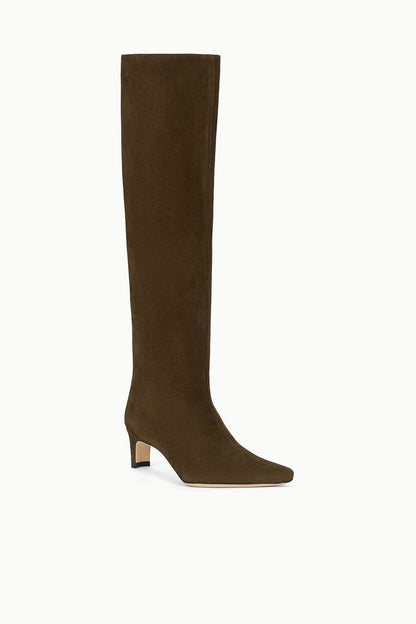 Wally Boot Truffle Suede | STAUD Latest