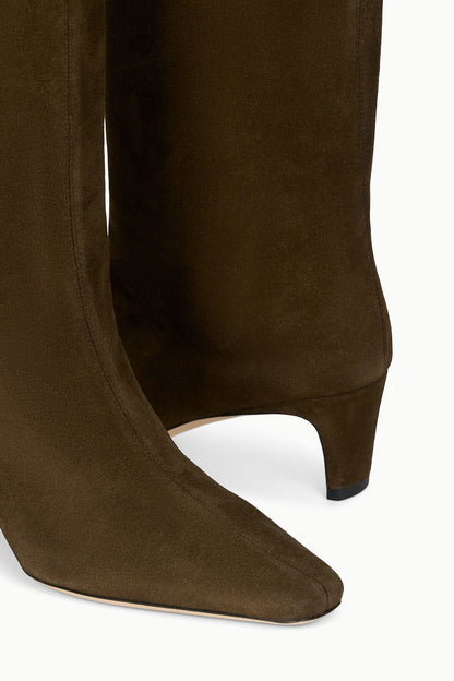 Wally Boot Truffle Suede | STAUD Latest
