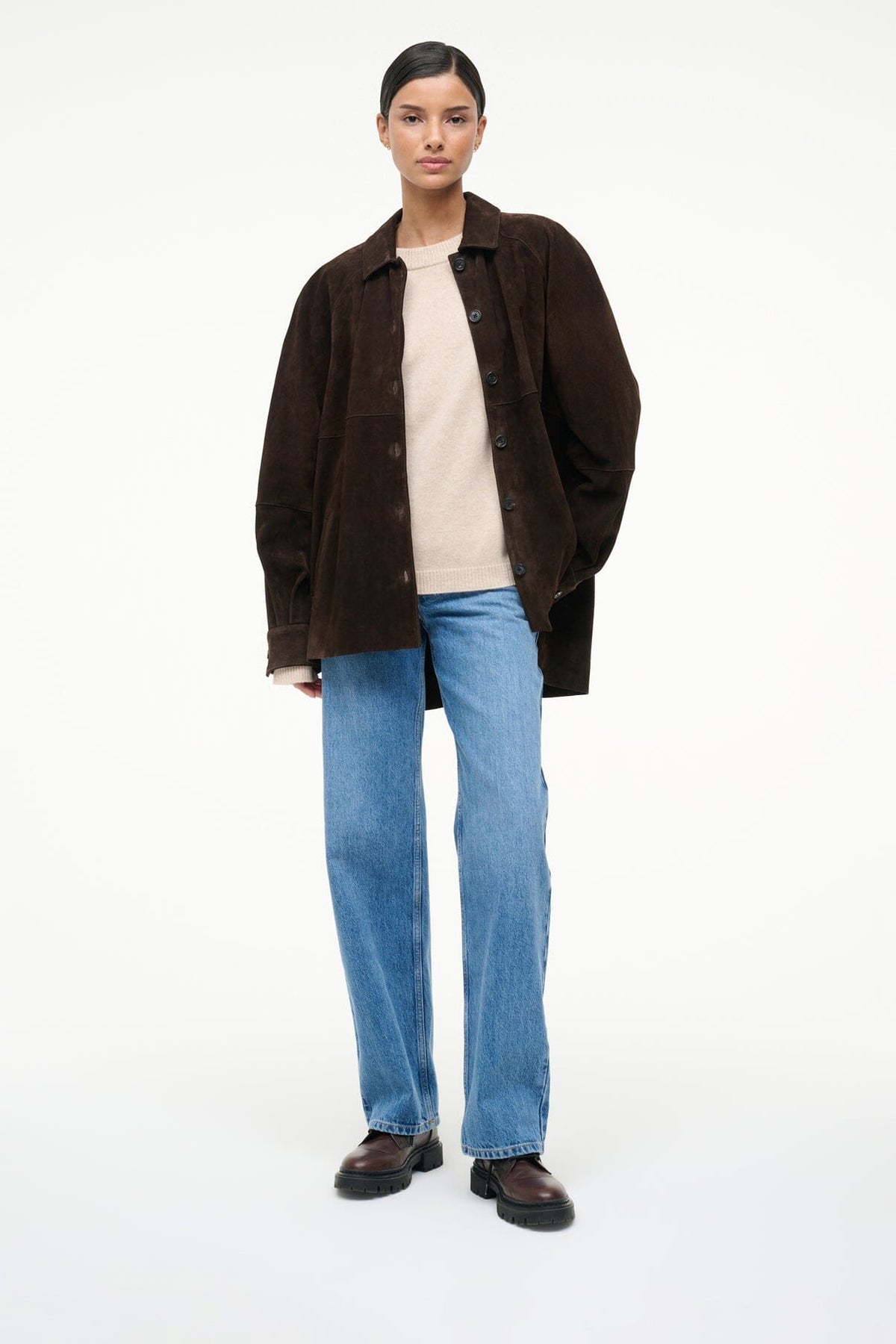 Henry Combat Boot Espresso | STAUD Everyday
