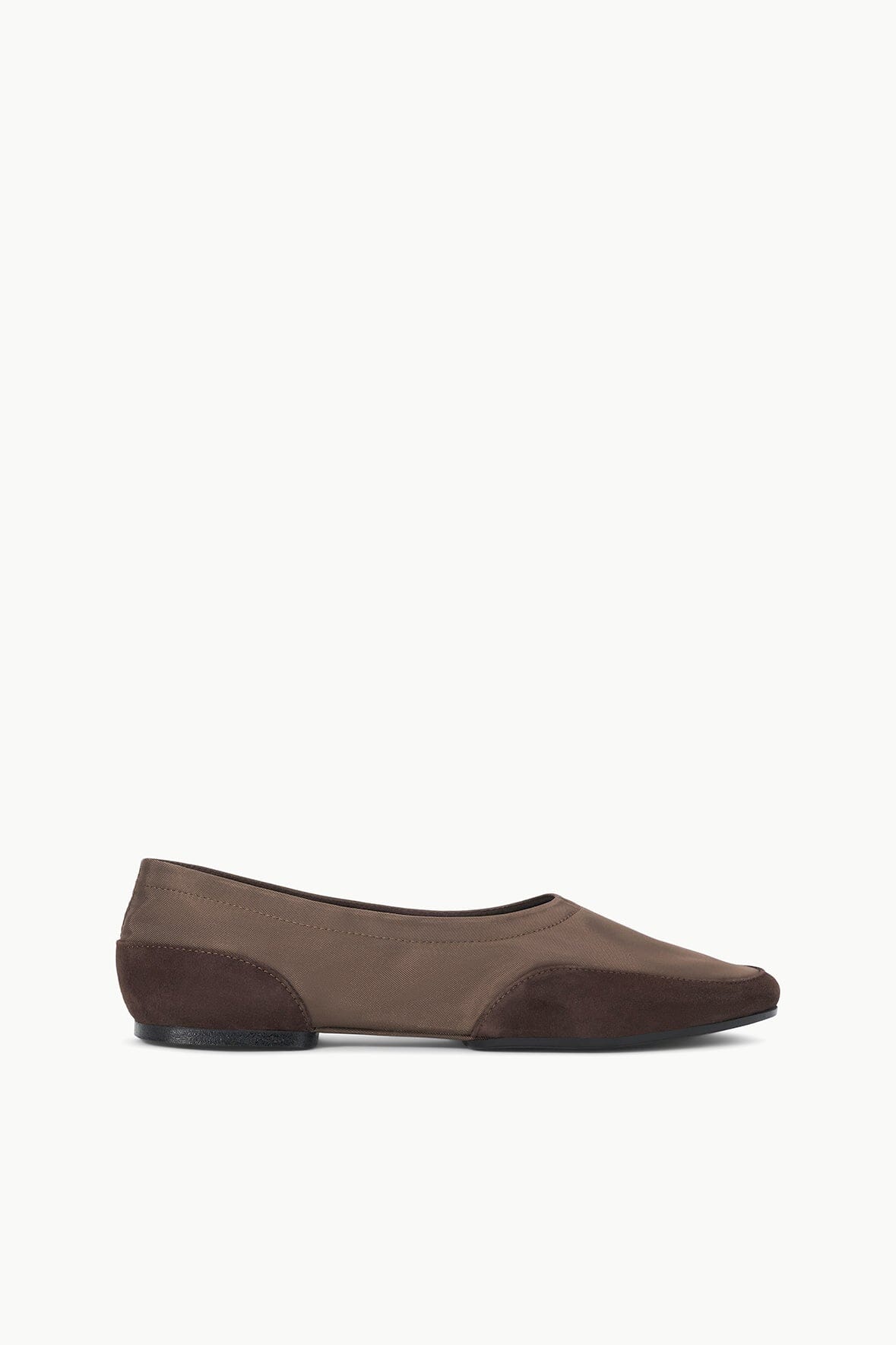 Alba Sport Ballet Flat Espresso | STAUD Exclusive