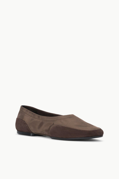 Alba Sport Ballet Flat Espresso | STAUD Exclusive