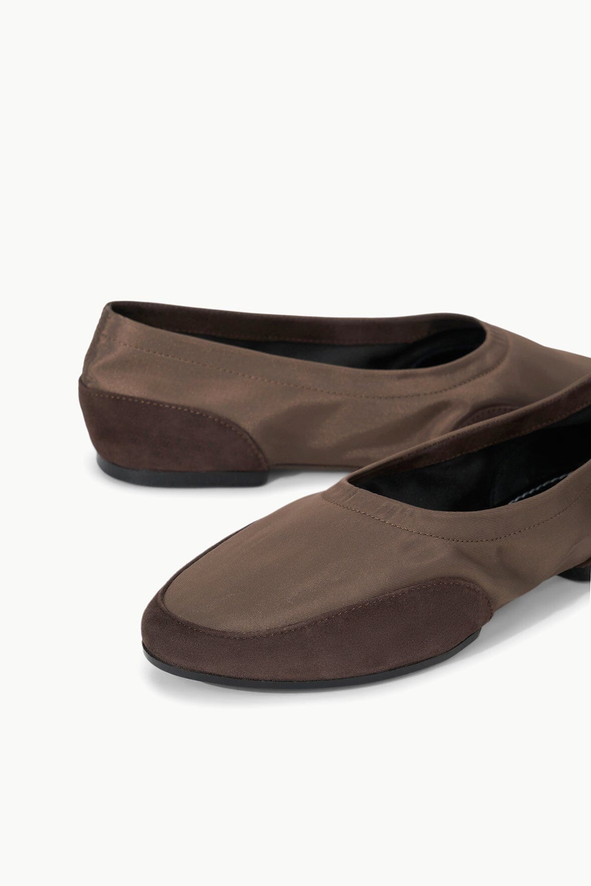 Alba Sport Ballet Flat Espresso | STAUD Exclusive