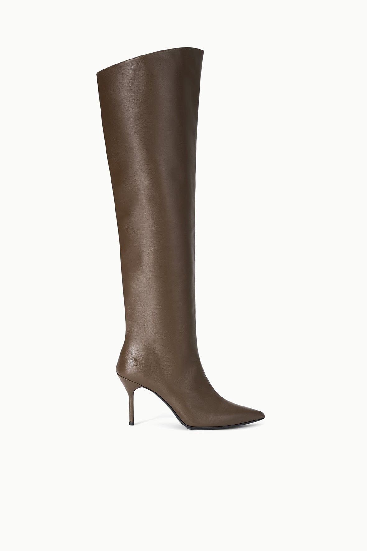 Sebastian Over The Knee Boot Truffle | STAUD Latest