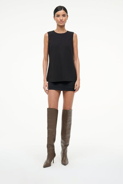 Sebastian Over The Knee Boot Truffle | STAUD Latest