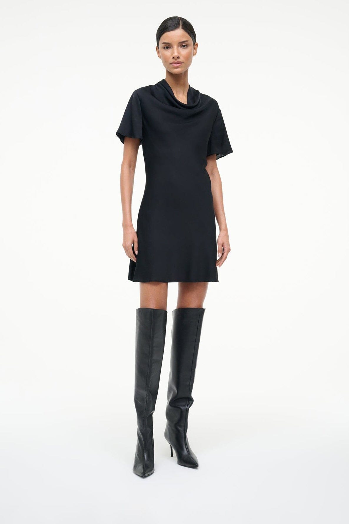 Sebastian Over The Knee Boot Black | STAUD Customer Favorite