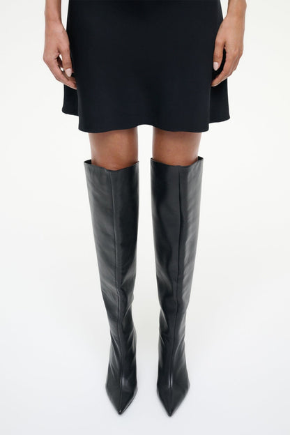 Sebastian Over The Knee Boot Black | STAUD Customer Favorite