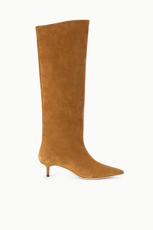 Sebastian Kitten Heel Boot Tan | STAUD Value