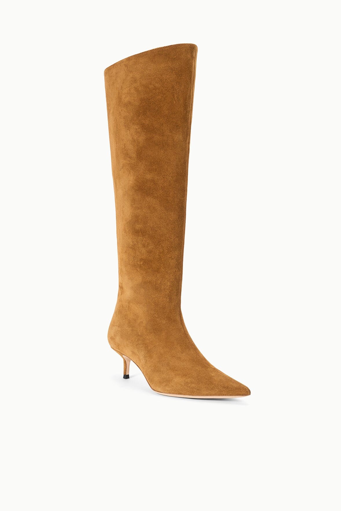 Sebastian Kitten Heel Boot Tan | STAUD Value