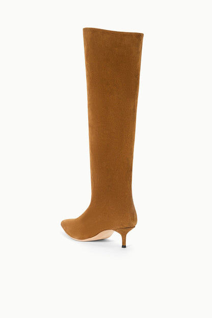 Sebastian Kitten Heel Boot Tan | STAUD Value