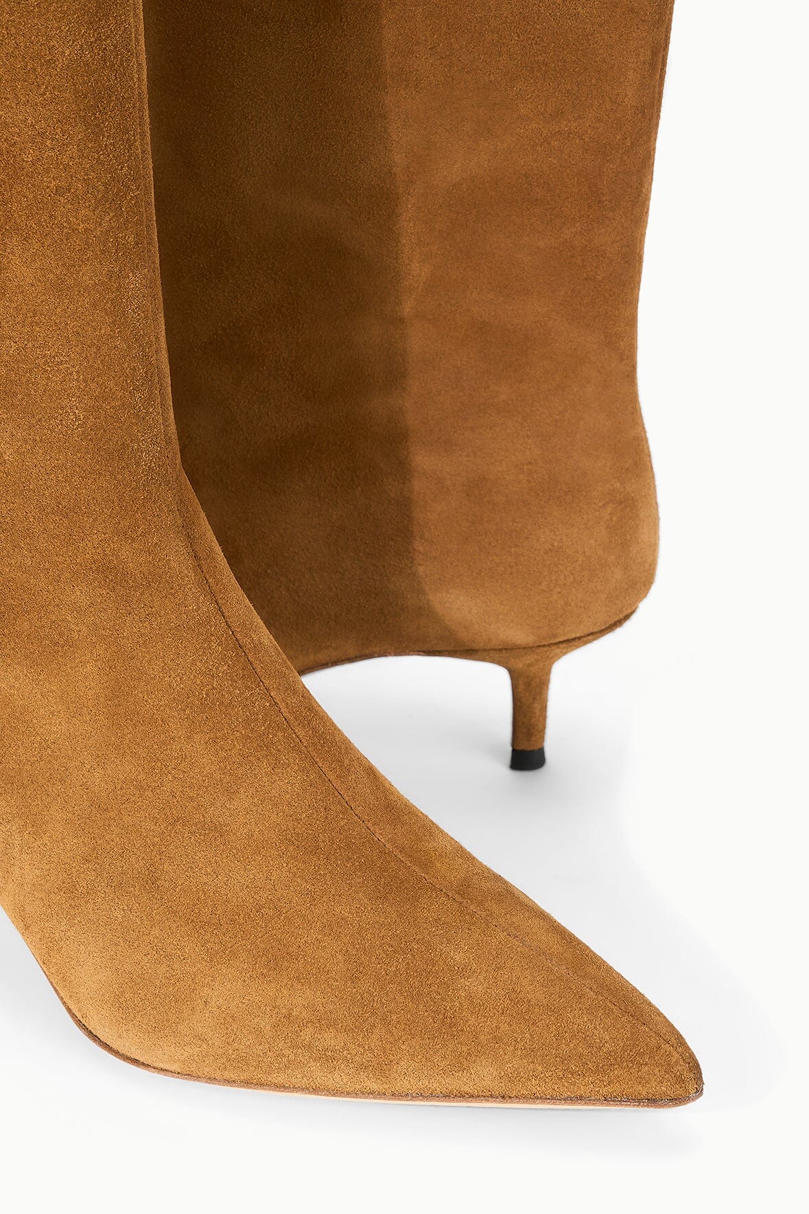 Sebastian Kitten Heel Boot Tan | STAUD Value