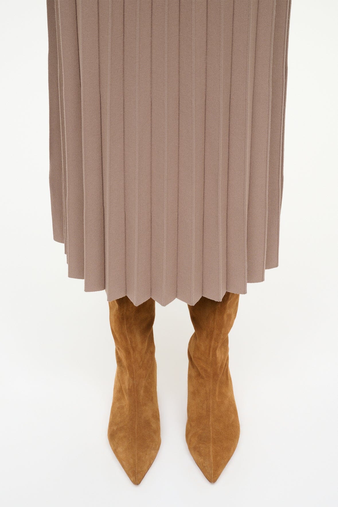 Sebastian Kitten Heel Boot Tan | STAUD Value
