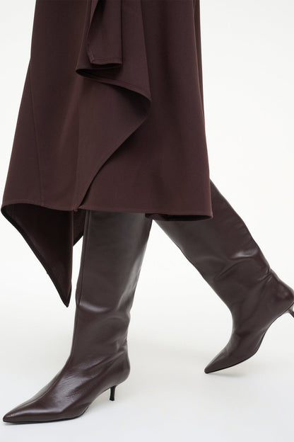 Sebastian Kitten Heel Boot Espresso | STAUD Quality